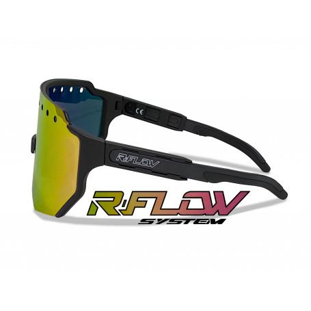 Óculos esportivos R-FLOW - Preto