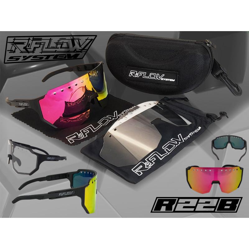 Óculos esportivos R-FLOW - Preto