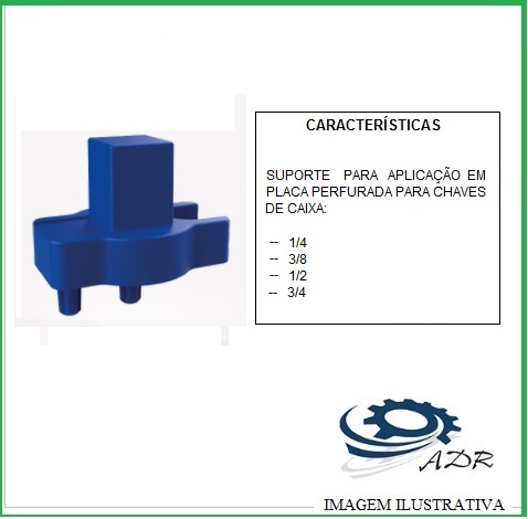 SUPORTE PARA CHAVES DE CAIXA