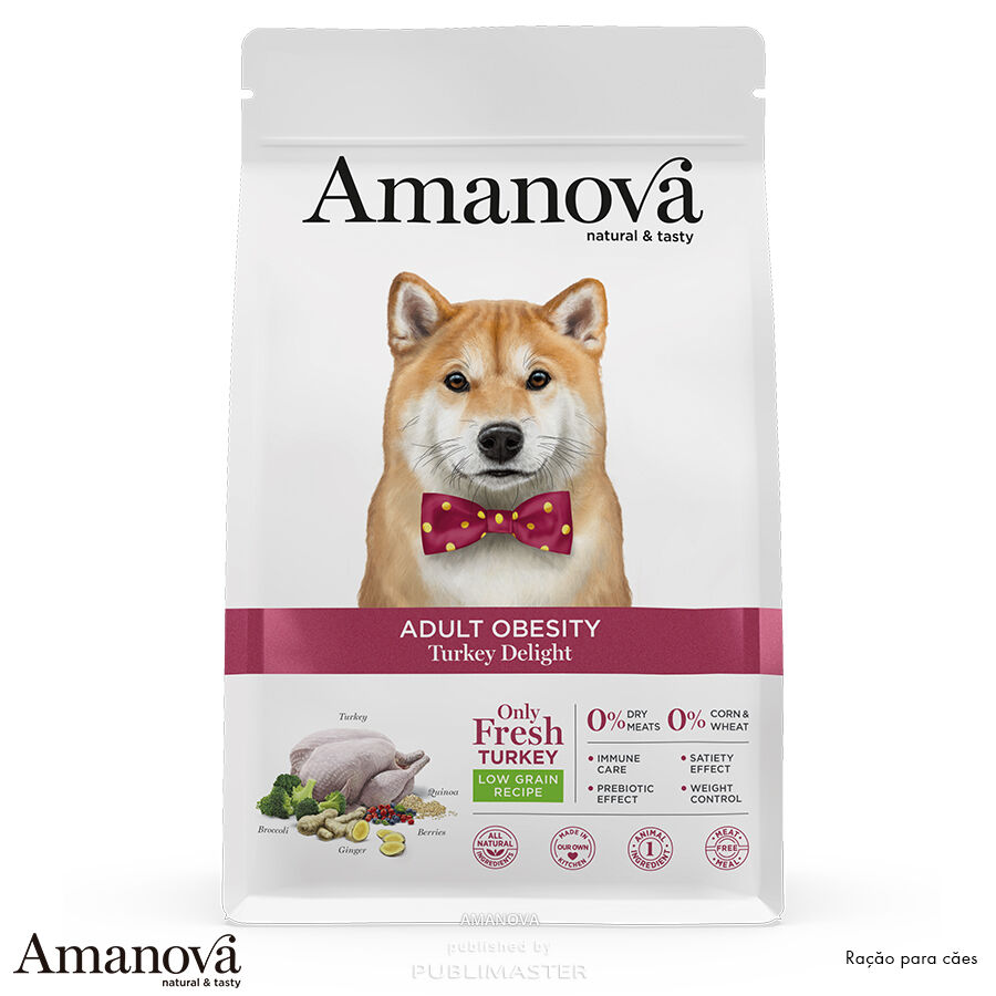 Amanova - Dog - Adult Obesity - Turkey Delight