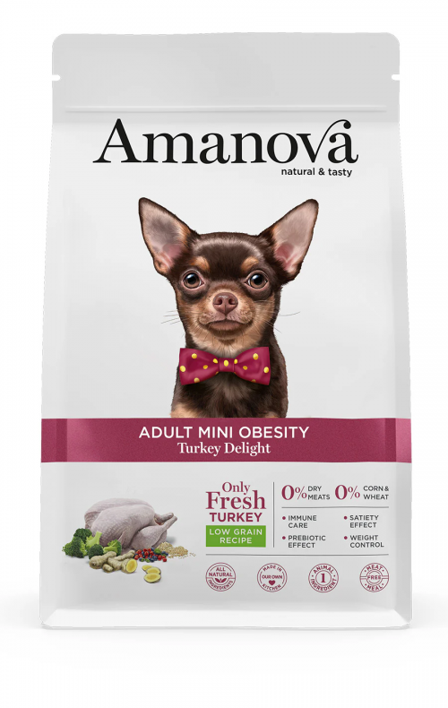 Amanova - Grain Free - Dog - Adult Mini Obesity - Turkey Delight