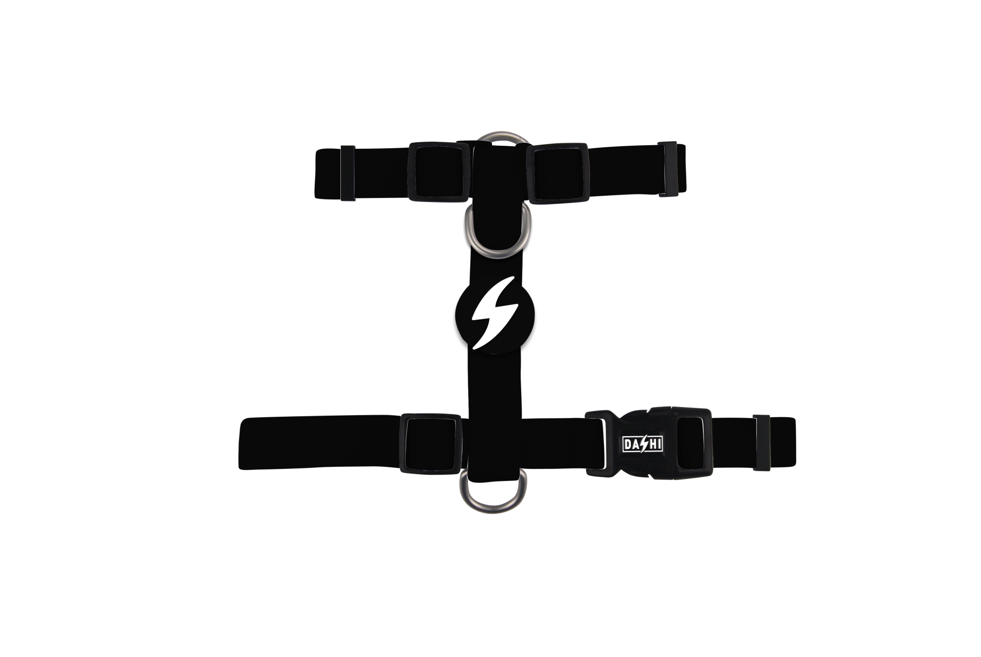 Dashi - Back Harness - Solid Color - Black