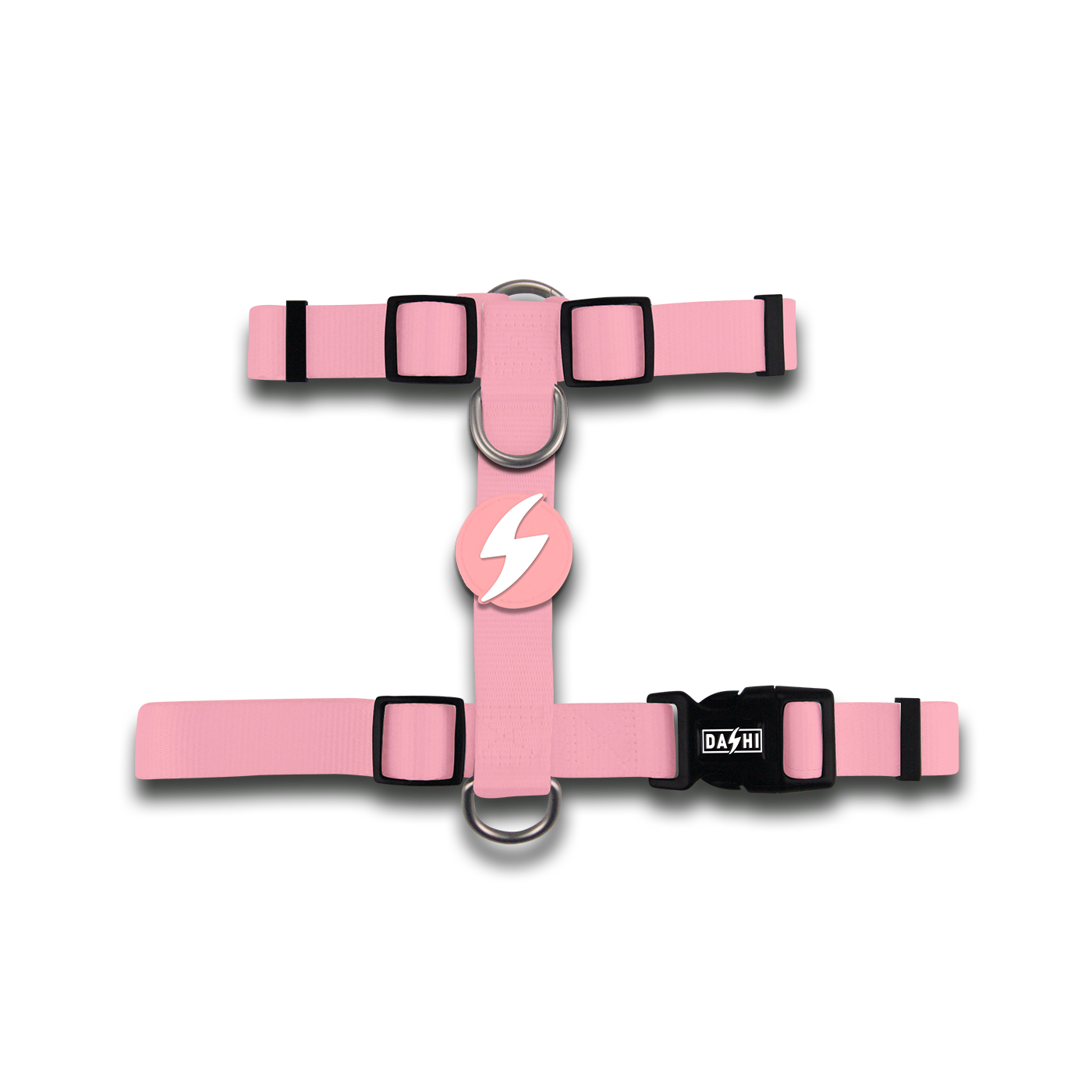 Dashi - Back Harness - Solid Color - Baby Pink