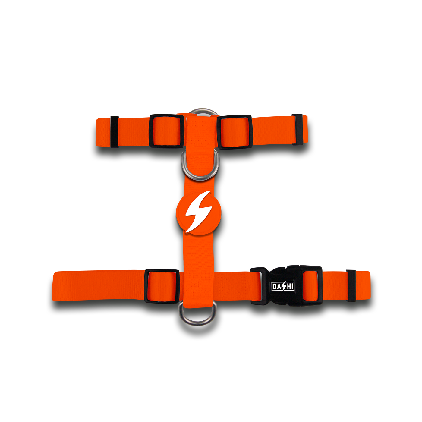 Dashi - Back Harness - Solid Color - Orange
