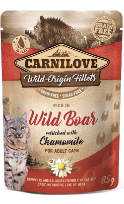Carnilove - Cat - Grain-Free - Wet Food - Wild Boar with Chamomile