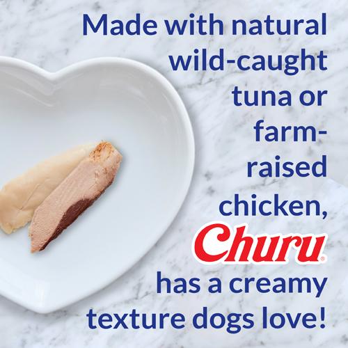 Inaba - Churu - Cão - Puré - Frango com atum - 8x 8x20g - Economy