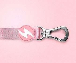 Dashi - Leash - Solid Color - Baby Pink