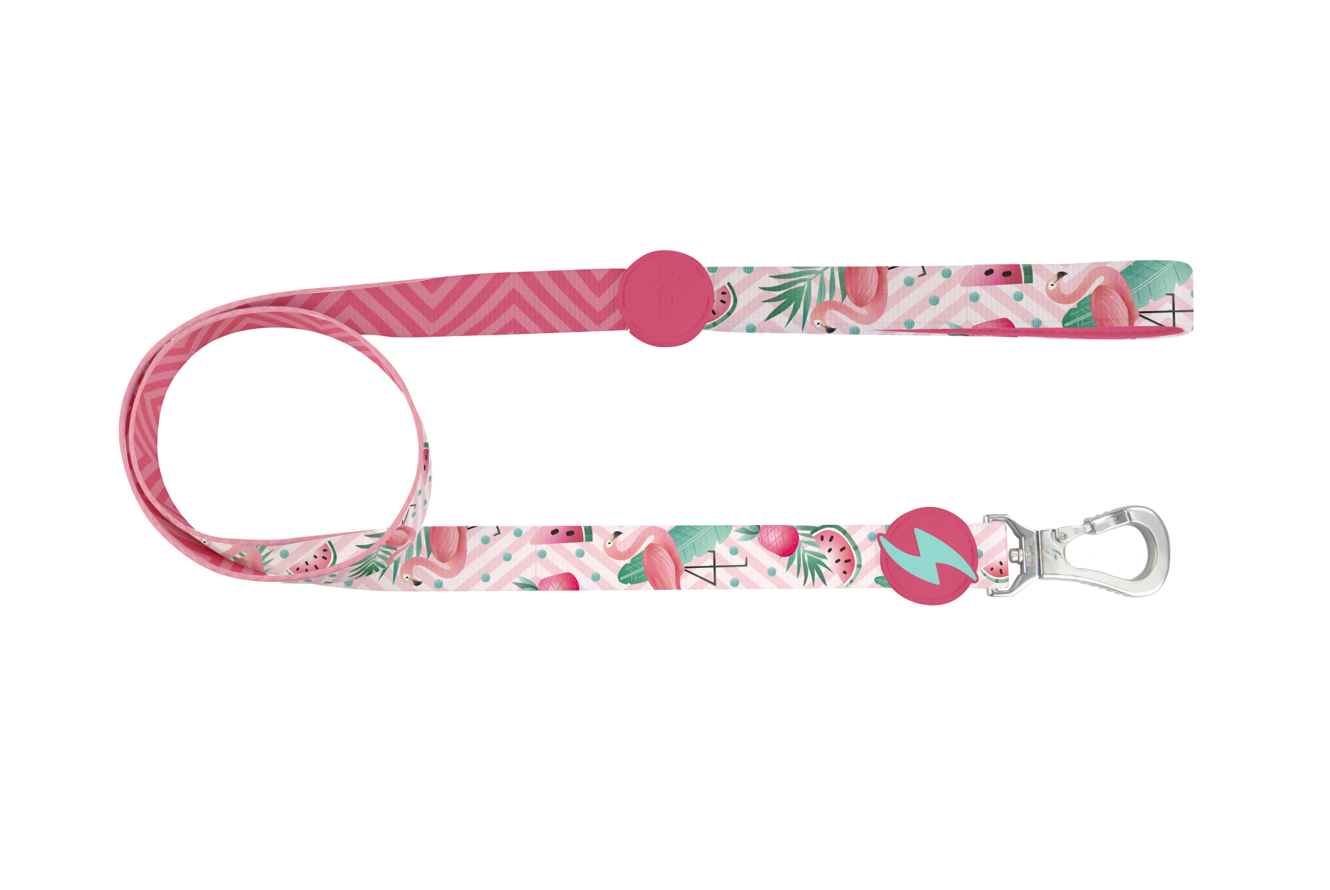 Dashi - Leash - Pattern - Flamingo