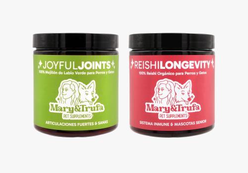 Mary&Trufa -  Pack Articular - Reishi Longevity + Joyful Joints