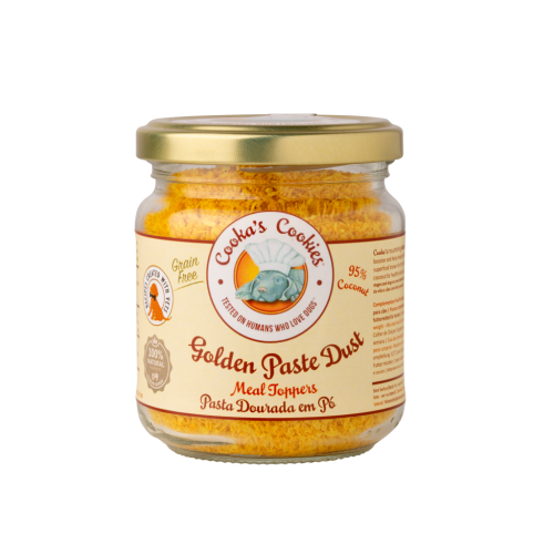 Cooka´s Cookies - Cão - Topper - Pasta Dourada - 65g