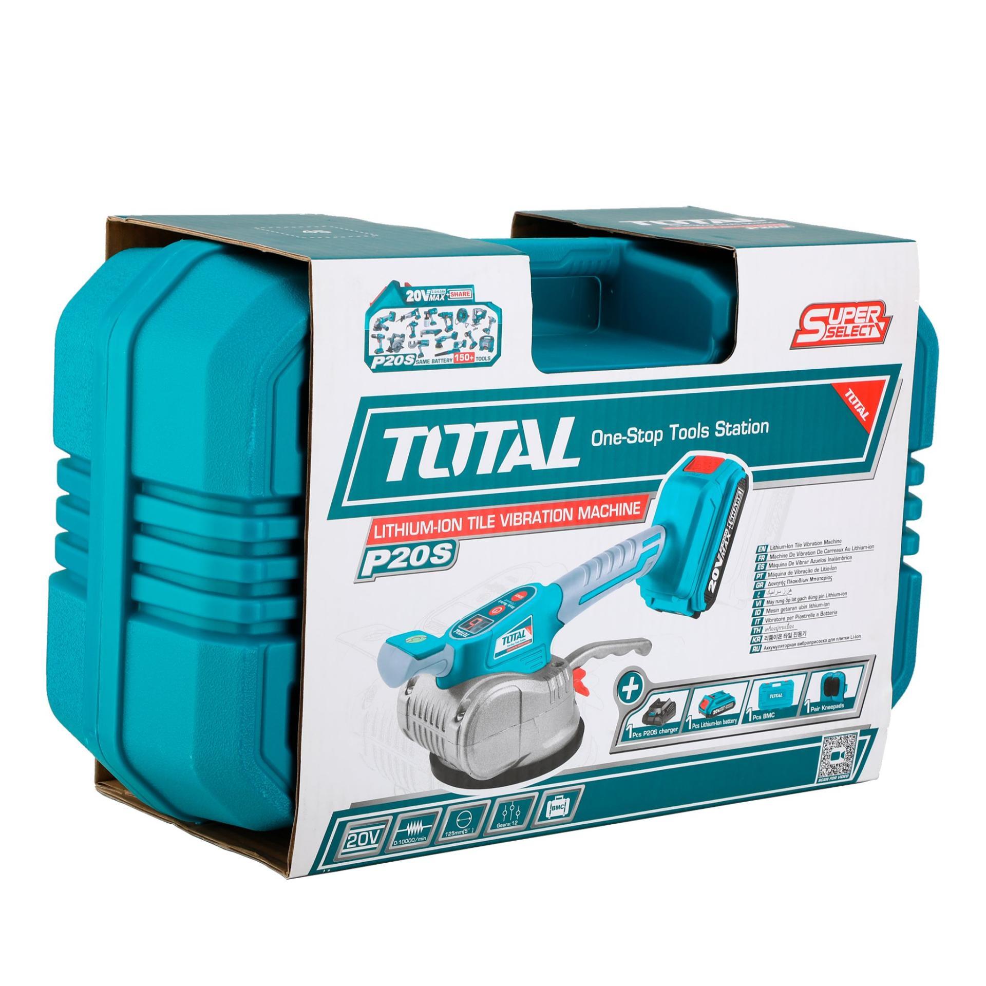 VIBRADOR AZULEJO BAT 20V TTVL120101 (41101) TOTAL