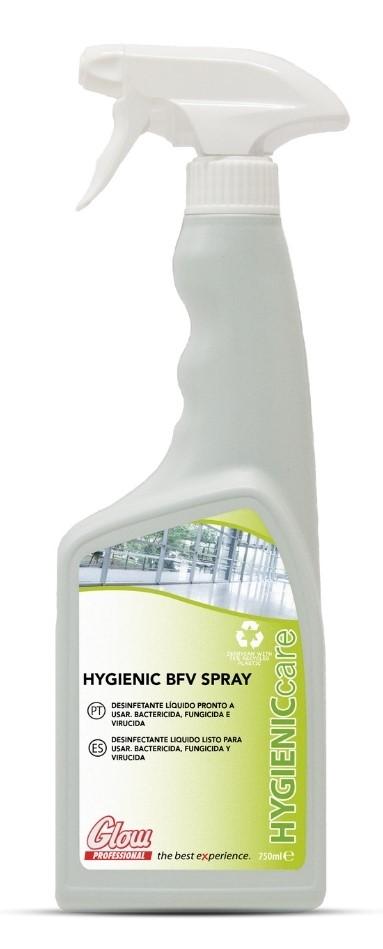 HYGIENIC BFV SPRAY - DESINFECTANTE MULTIUSOS DE APLICACO DIRETA 750ML