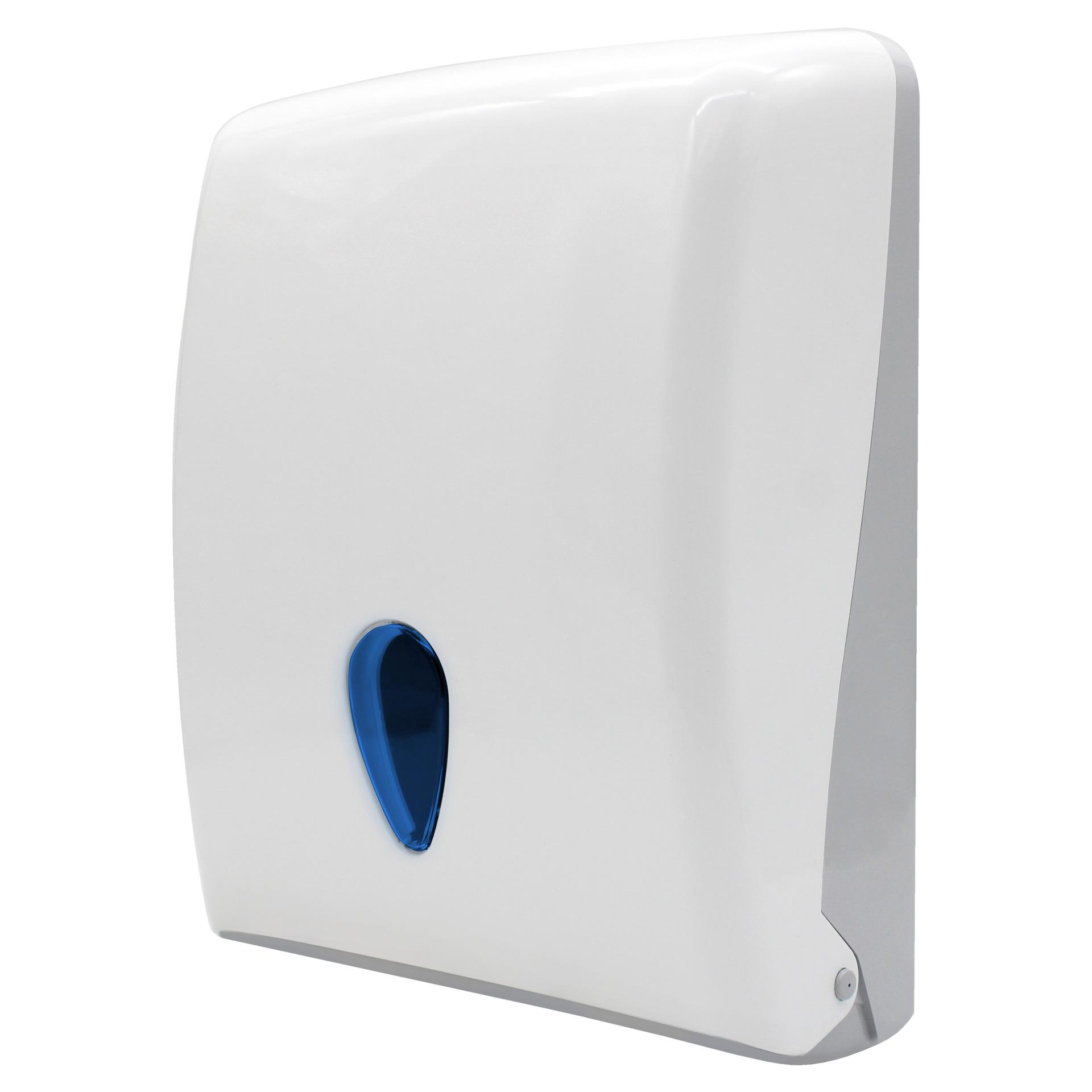 DISPENSADOR ABS DE PAPEL TOALHA ZZ BRANCO ARES