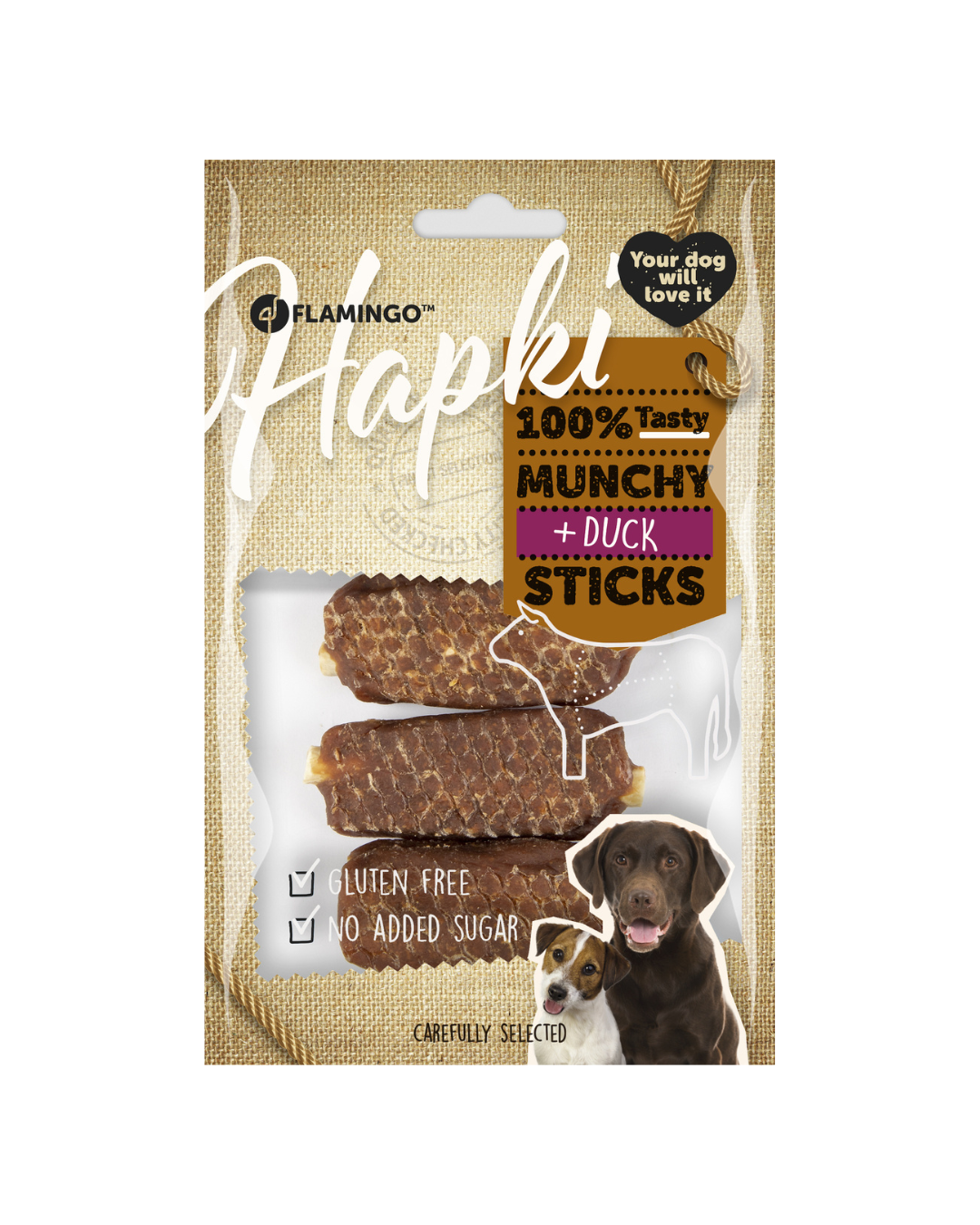 Flamingo- HAPKI BÂTONNETS AVEC CANARD 7,5 CM 5 PCS 100 G
