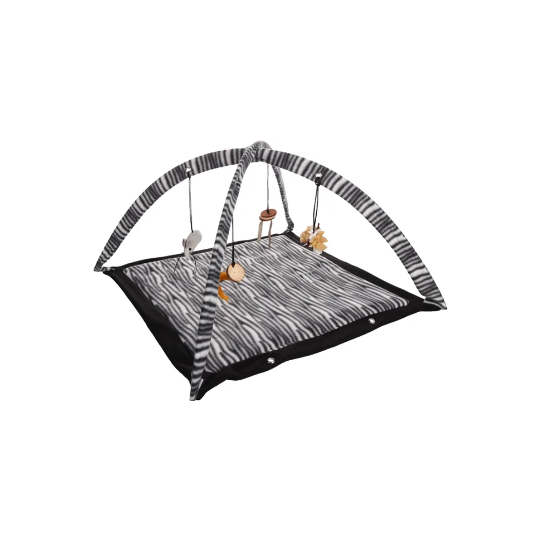  Jouet Tapis de Jeu Zèbre Blanc & Noir