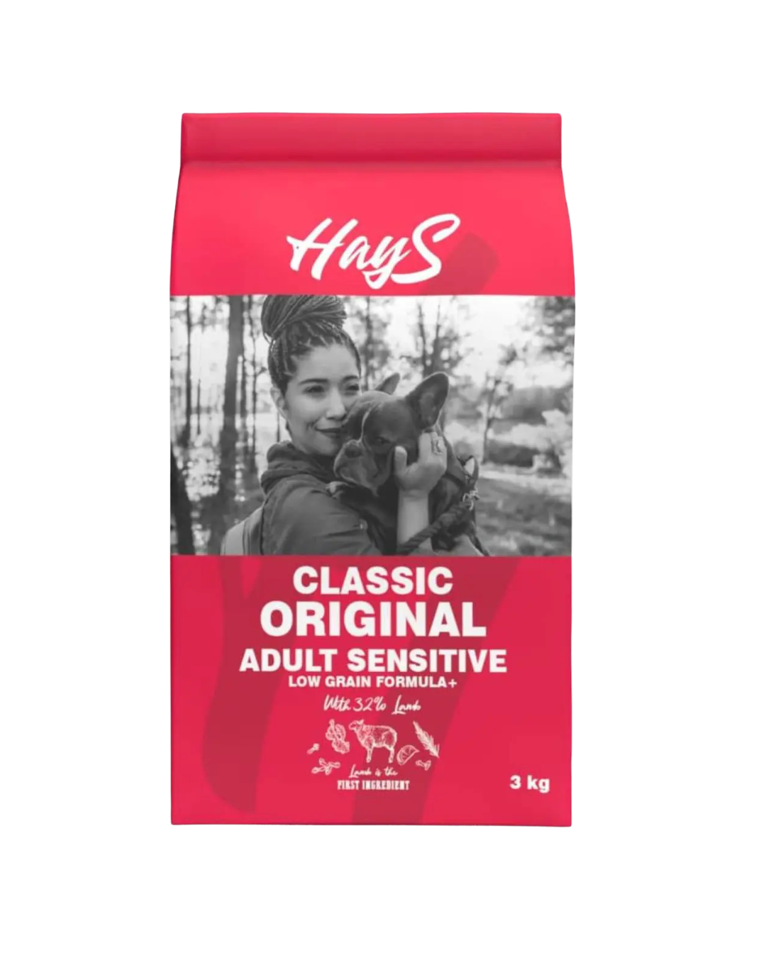 Croquettes Sèches Hays Classic Agneau – Chiens Adultes Sensibles 