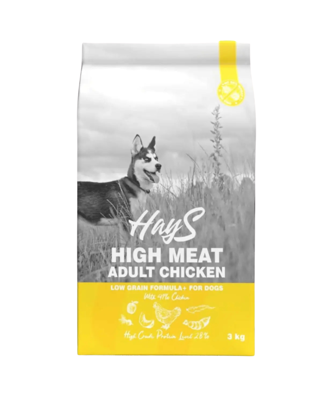 Croquettes Sèches Hays High Meat Poulet – Adultes