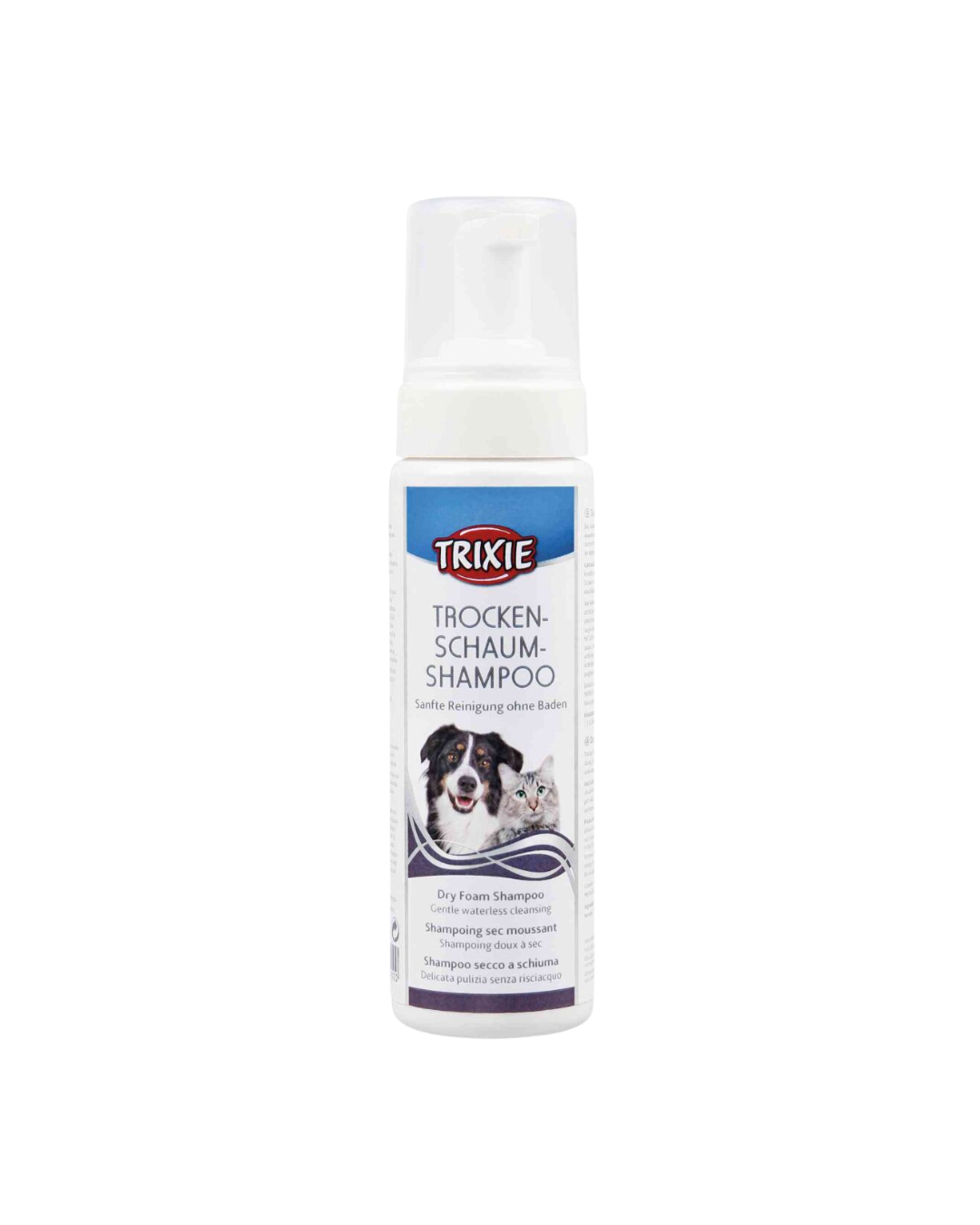 Shampoo Sec Sec Moussant - Pour Chiens, Chats et Petits Animaux - Trixie