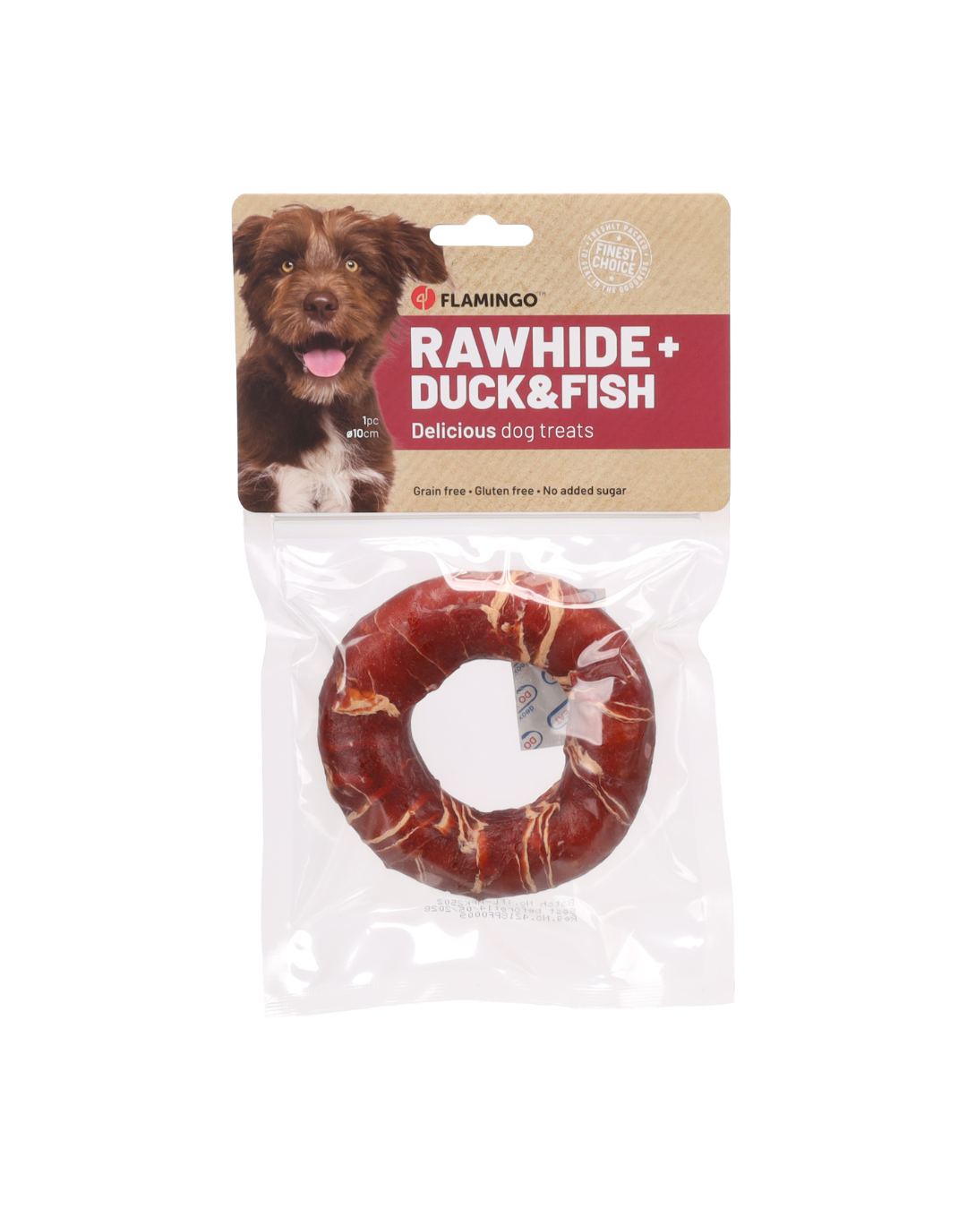 Flamingo- R’Hide Anneau au Canard et à la Morue