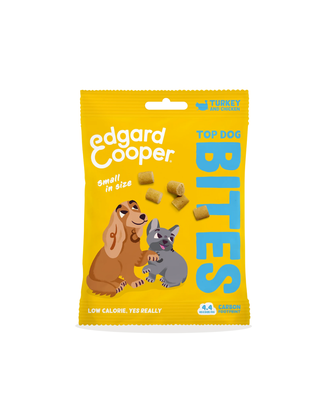 Friandises à la Dinde et au Poulet – Friandise pour Chiens 50g – Edgard Cooper
