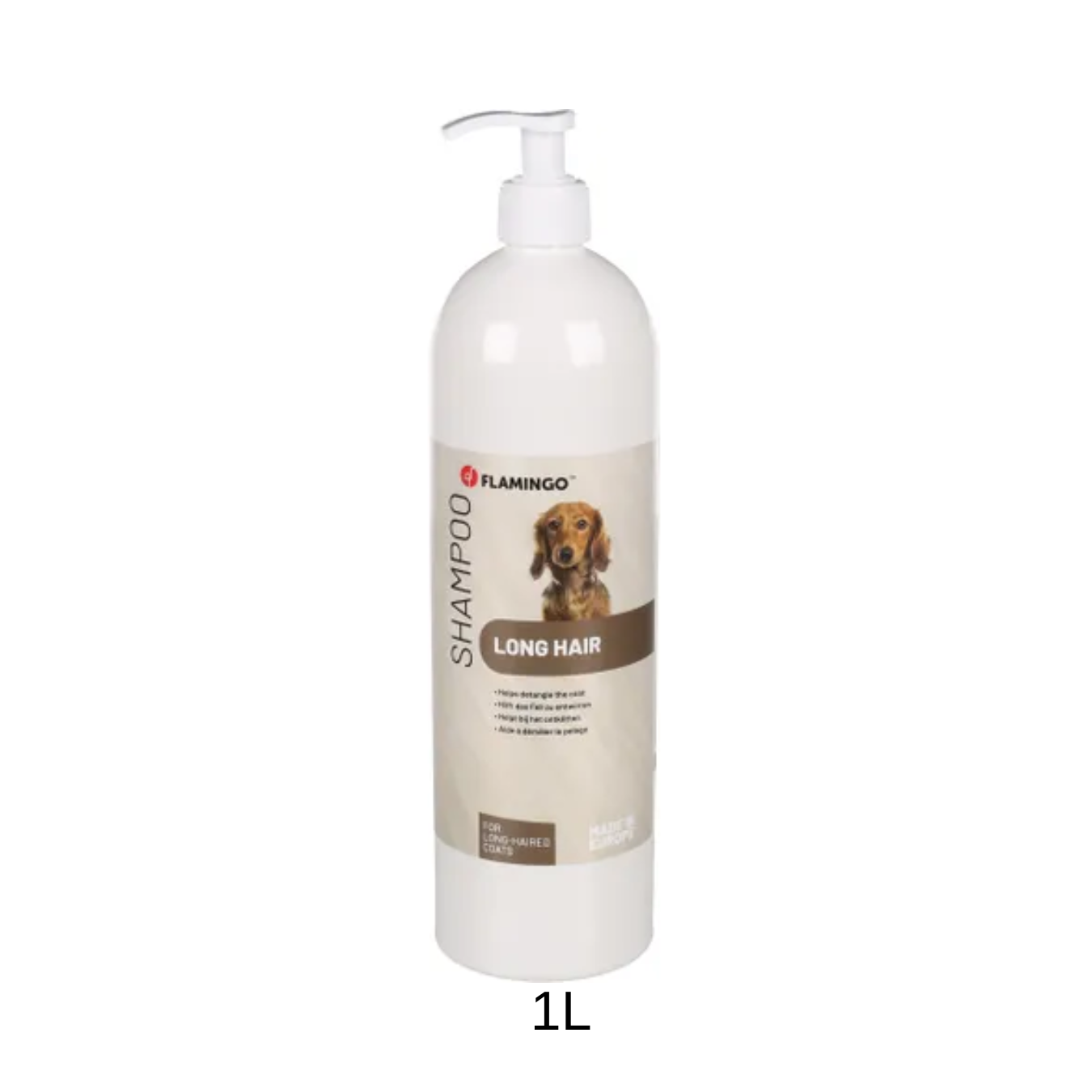 02.2- Shampooing pour Races à Poils Longs 1 L
