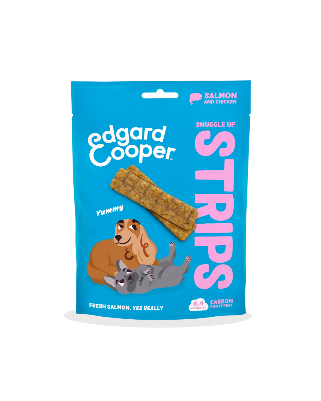 Bâtonnets au Saumon et au Poulet – Friandise pour Chiens 75g – Edgard Cooper