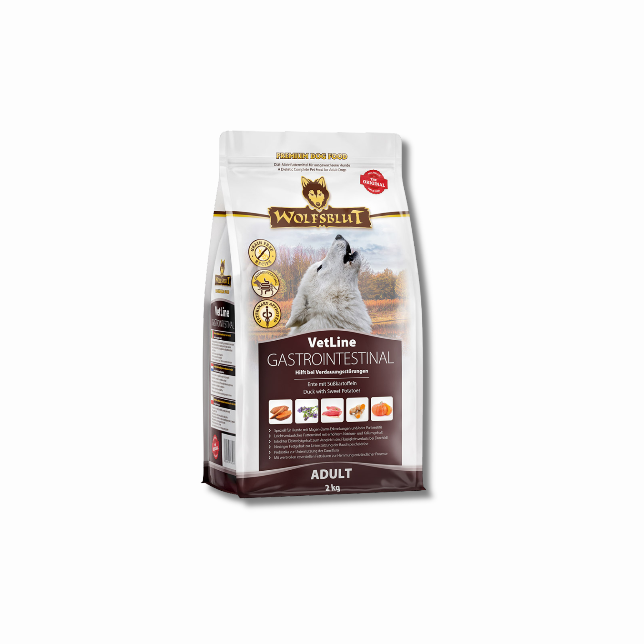 Croquette VetLine Gastrointestinal (2 kg) - Wolfsblut