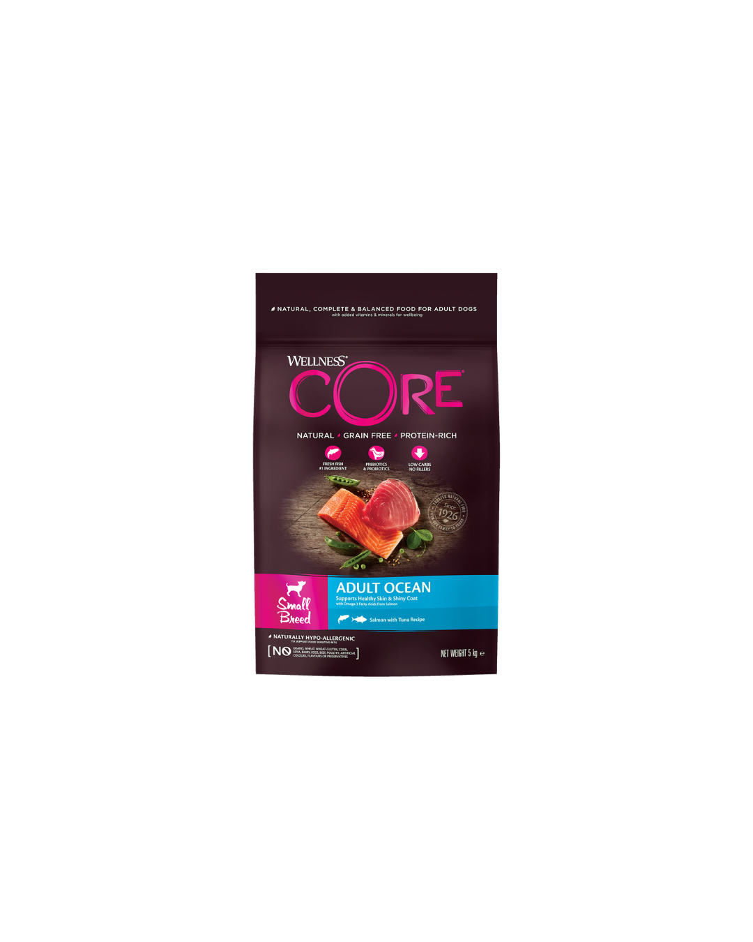 Croquettes Wellness Core Ocean pour chiens de petites races