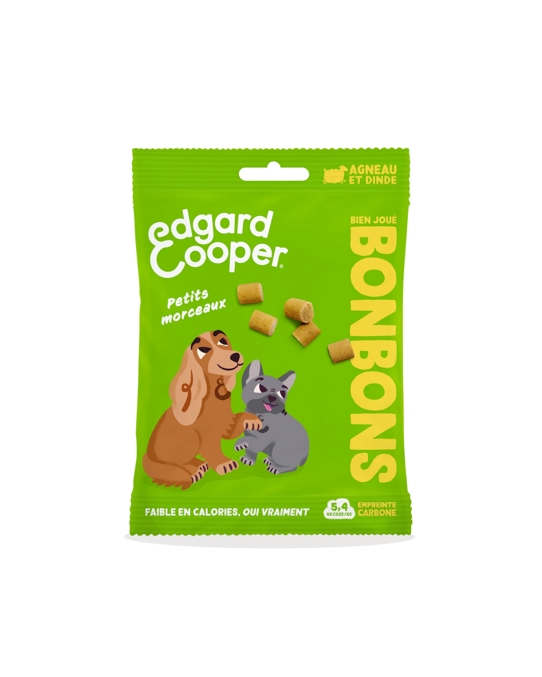 Friandises à l’Agneau et à la Dinde – Friandise pour Chiens 50g – Edgard Cooper