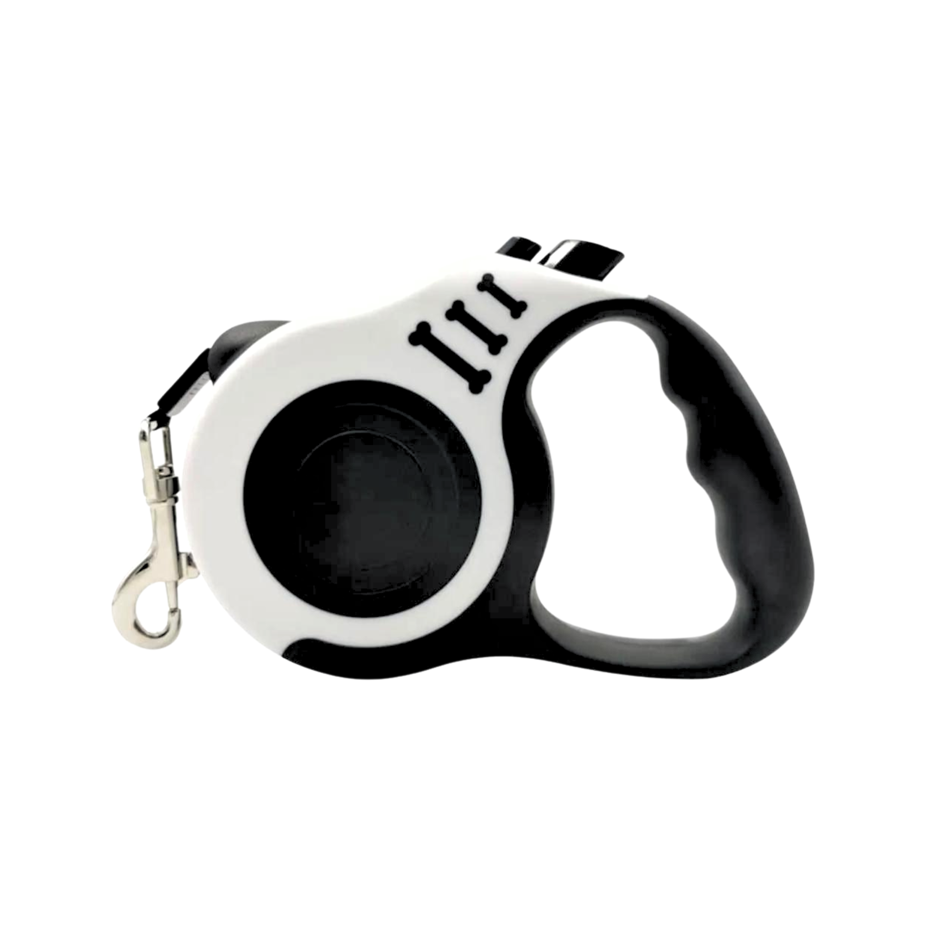 Laisse Rétractable pour Chiens - 5 mètres - Avec Bouton de Sécurité