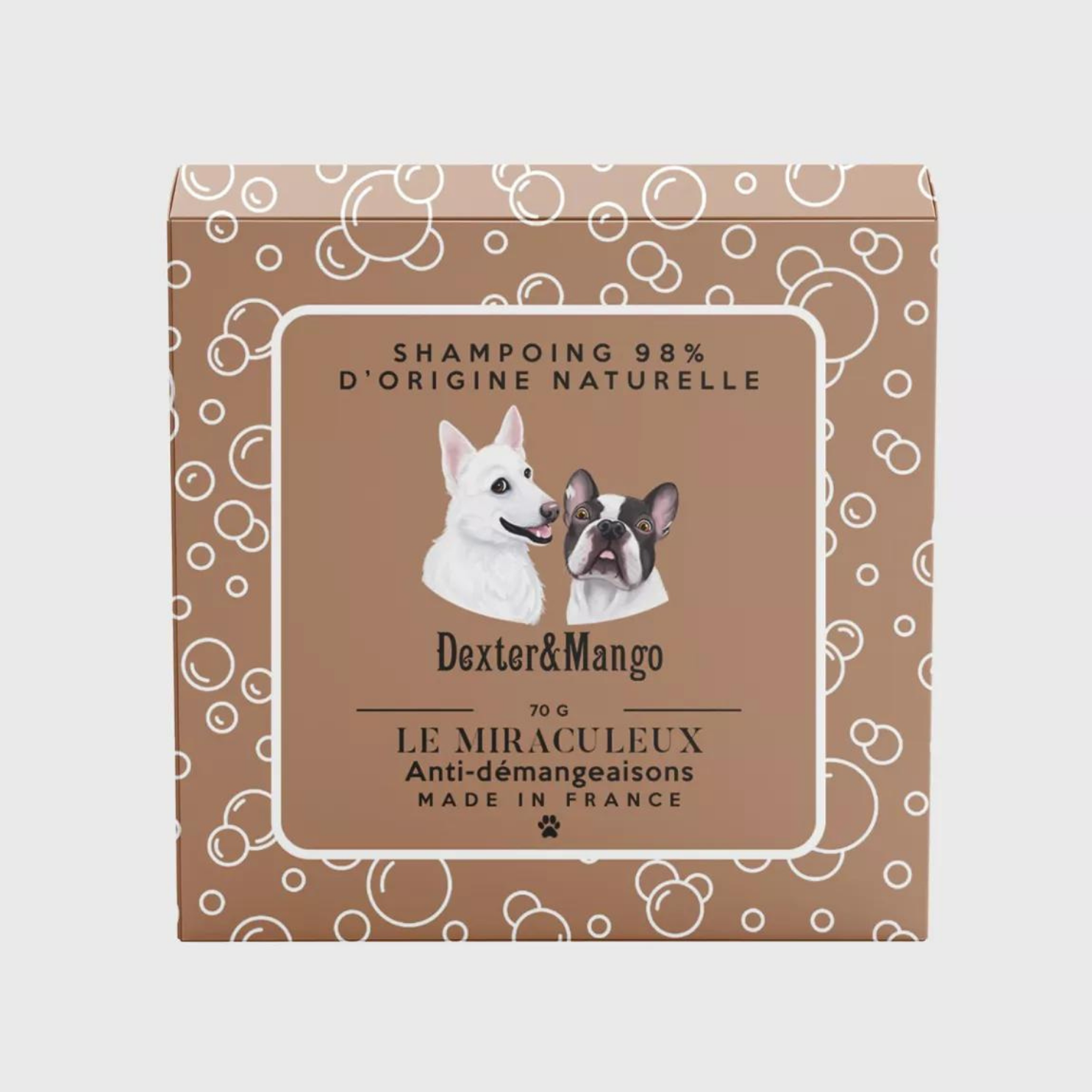 Shampooing solide - Miraculeux - Dexter & Mango 60g