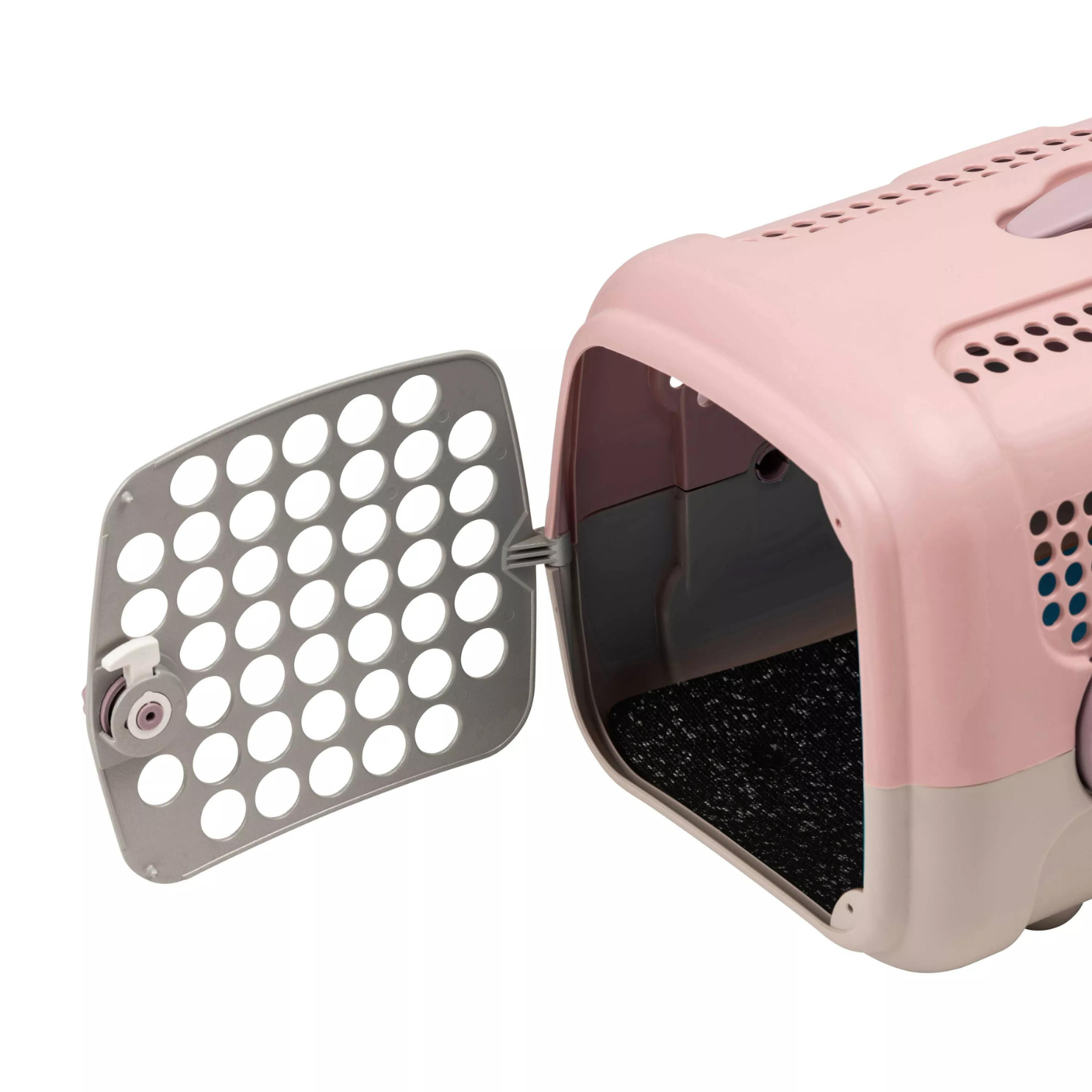 Transporteur pour Animaux de Compagnie - Rose Clair et Nude - UNITED PETS (51cm x 37cm x 33cm)