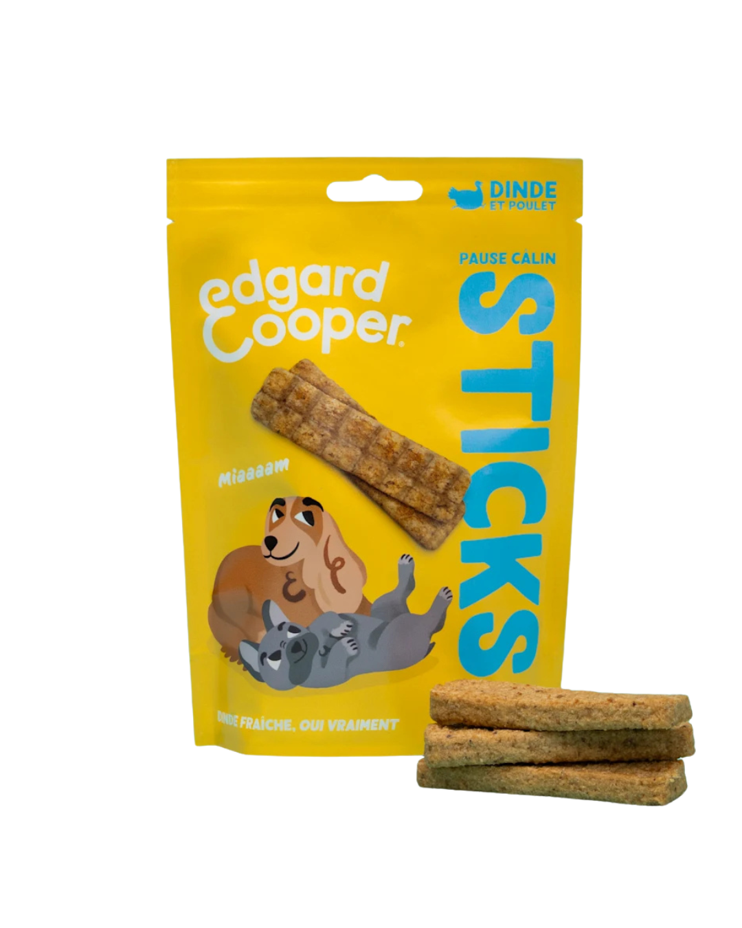 Friandise à la Dinde et au Poulet – Friandise pour Chiens – Edgard Cooper
