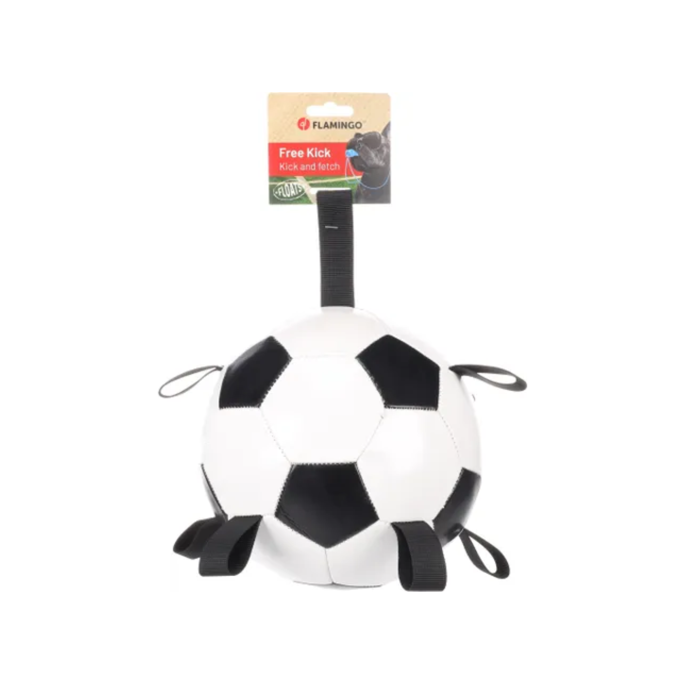 Jouet Towa Ballon de Football Blanc et Noir - Flamingo