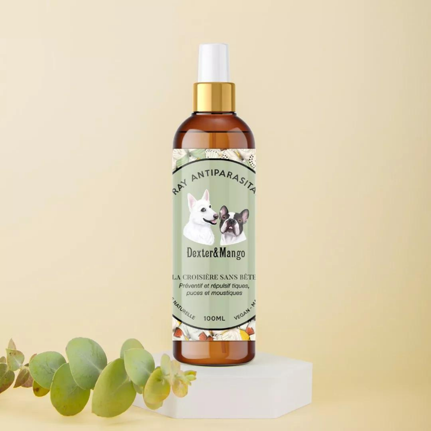 Lotion Antiparasitaire - La Croisière Sans Bête - Dexter & Mango 100ml