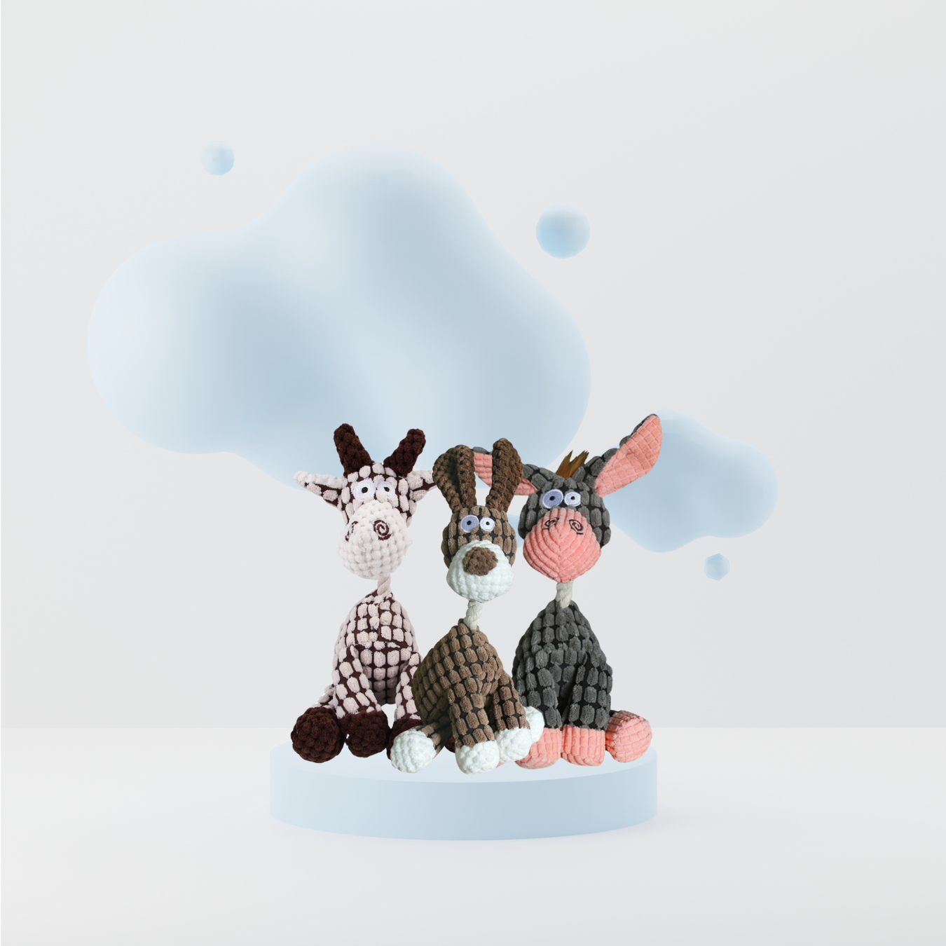 Jouet de peluche Âne