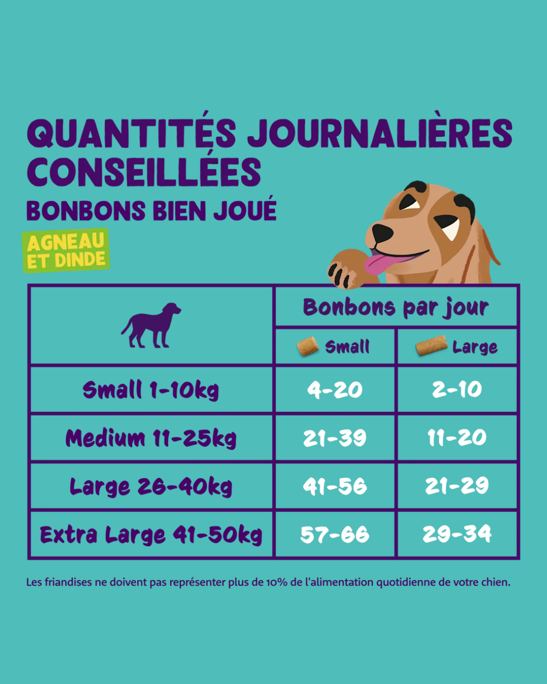 Friandises à l’Agneau et à la Dinde – Friandise pour Chiens 50g – Edgard Cooper
