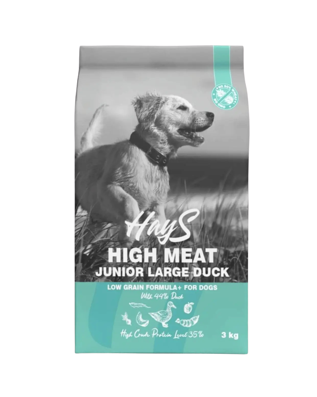 Croquettes Sèches Hays High Meat Canard – Chiots de Grandes Races