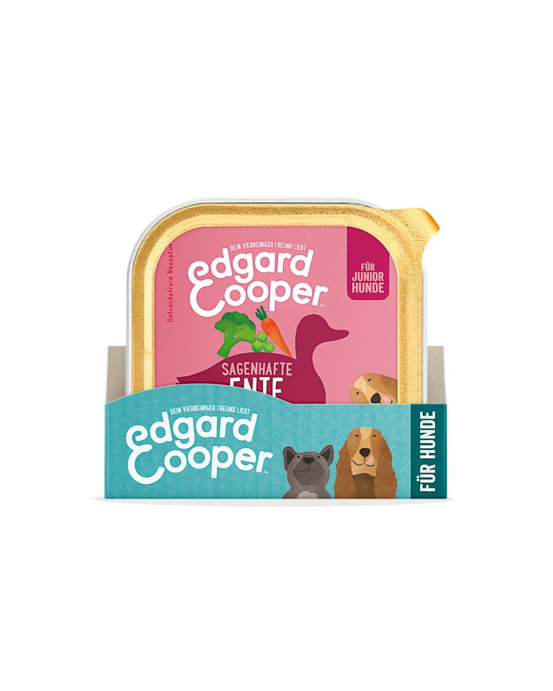 Pâtée Canard et Poulet – Aliment Humide pour Chiens – Edgard Cooper