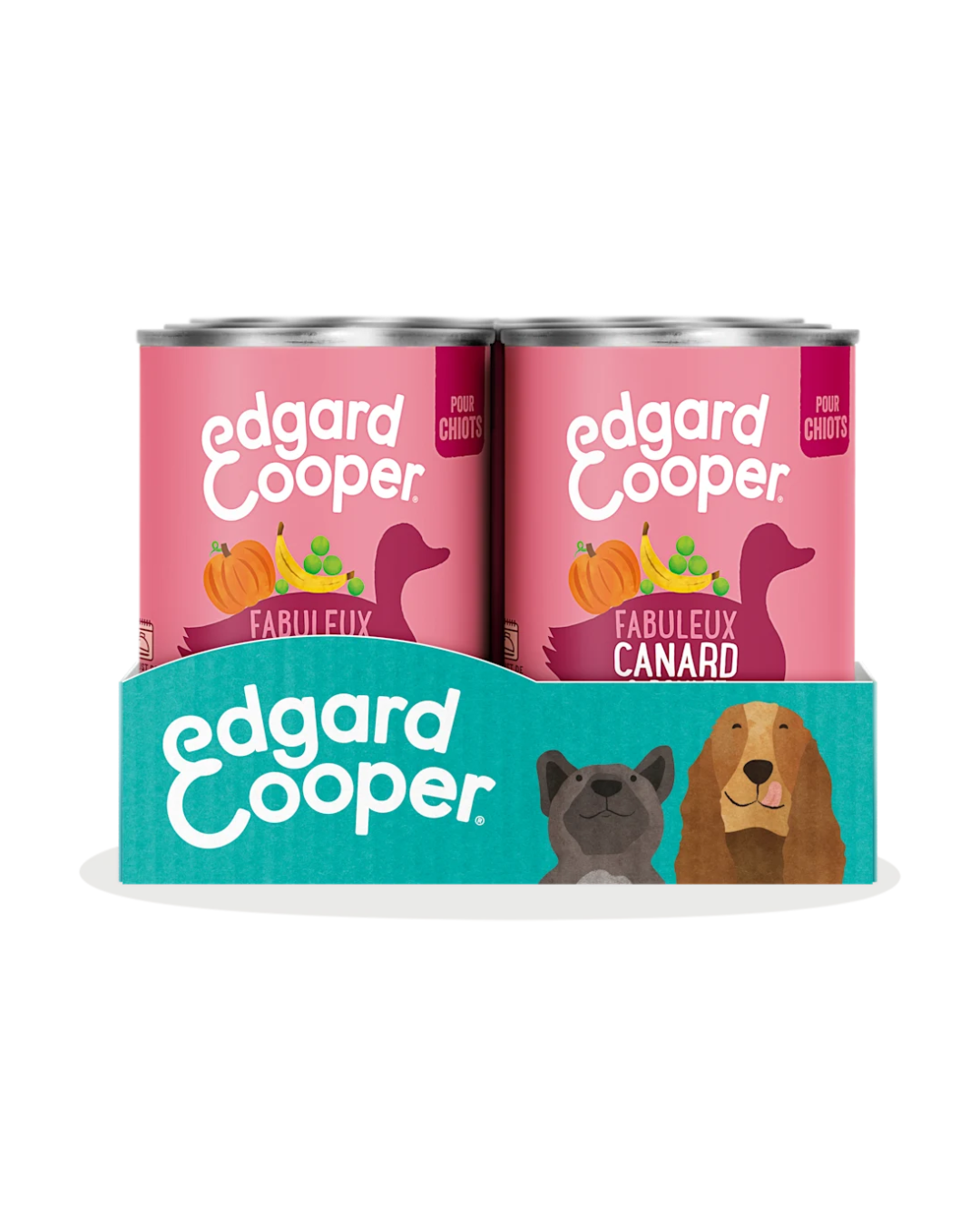 Poulet et Saumon -  Aliment Humide pour Chiens- Edgard Cooper