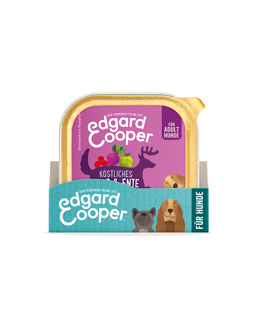 Pâtée Gibier et Canard – Aliment Humide pour Chats – Edgard Cooper