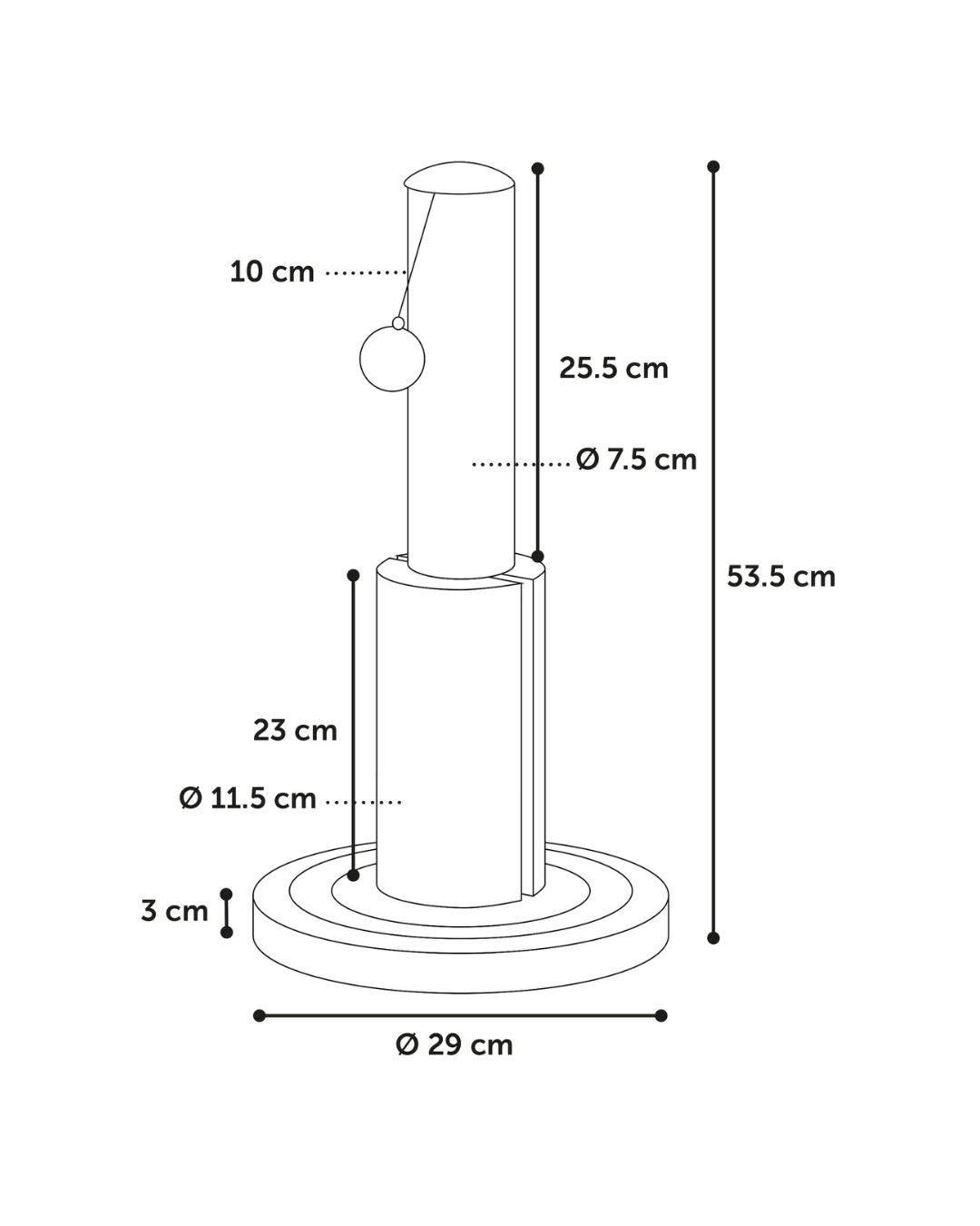Arbre à Chat Ayla- Flamingo