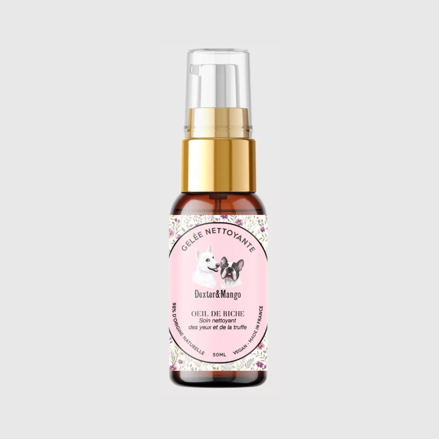 Gelée nettoyante Œil de Biche -  Dexter & Mango 50ml
