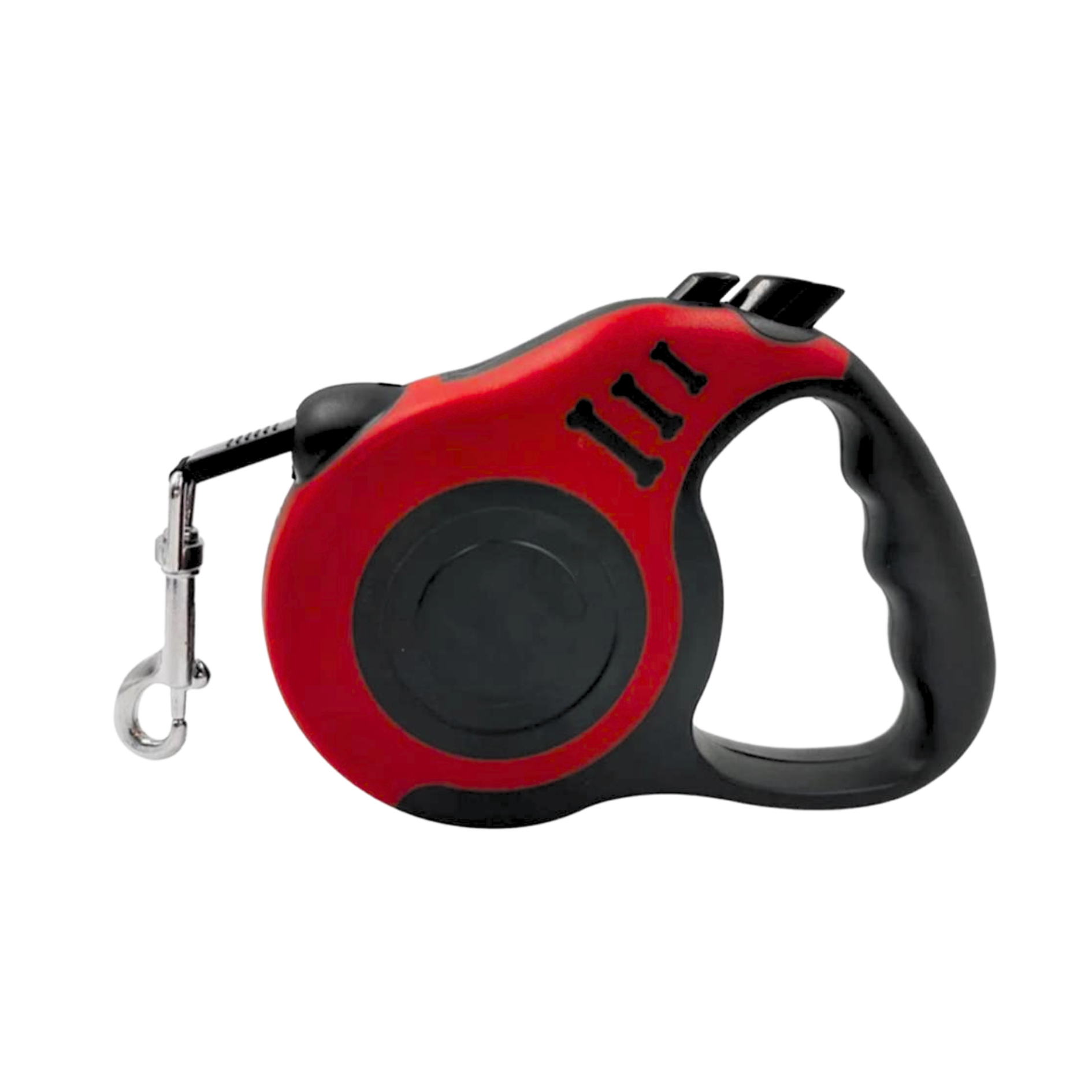 Laisse Rétractable pour Chiens - 5 mètres - Avec Bouton de Sécurité