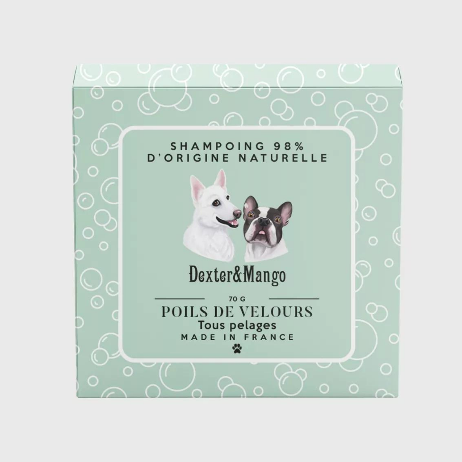 Shampoing solide - Poils de velours - 60g