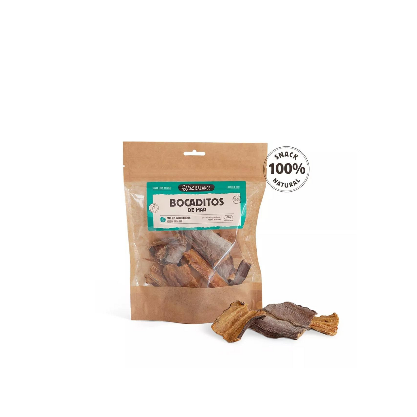 06.1- Friandises de la Mer 100% Naturelles - Wild Balance 100g