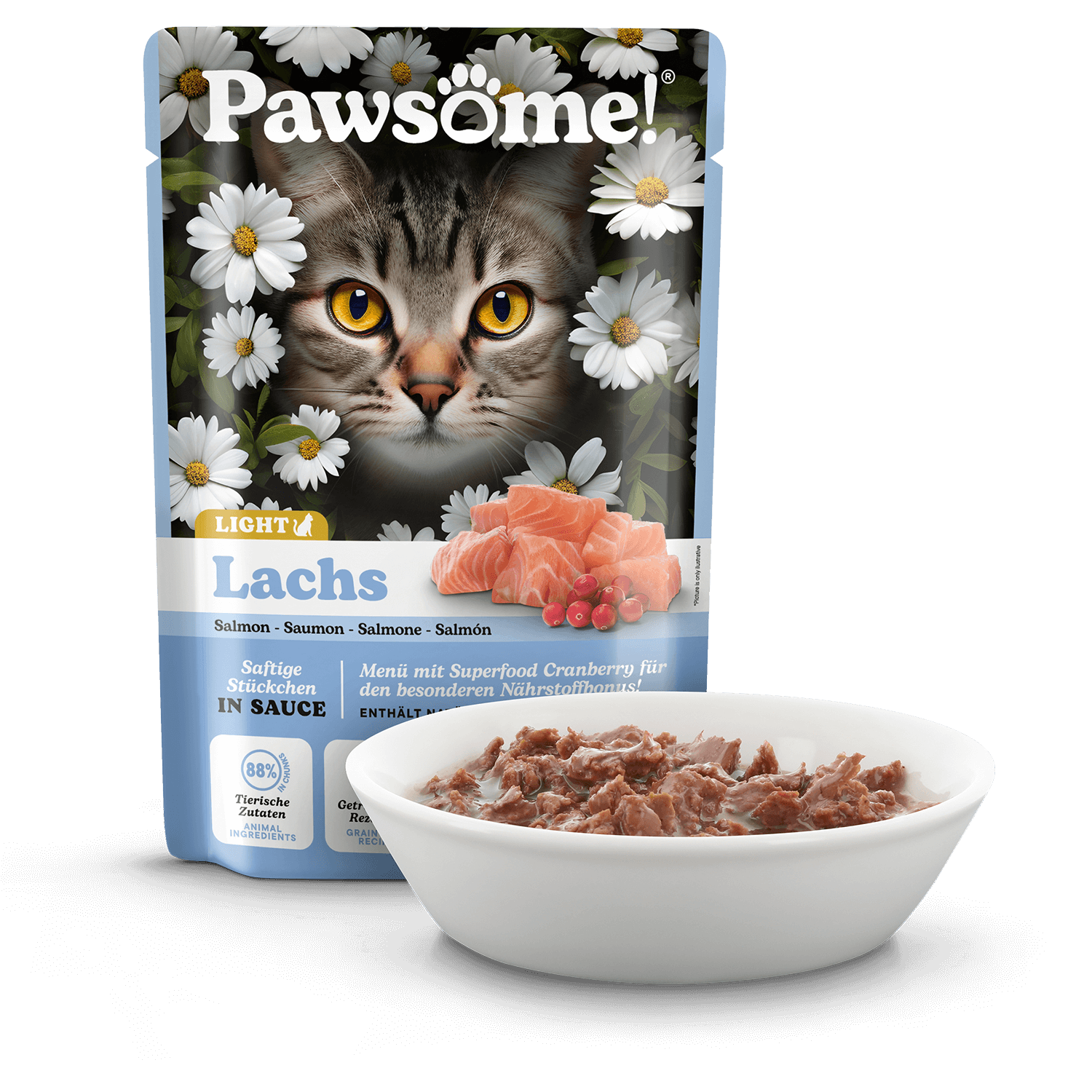  Adult Light Lachs 85g - Pawsome!®