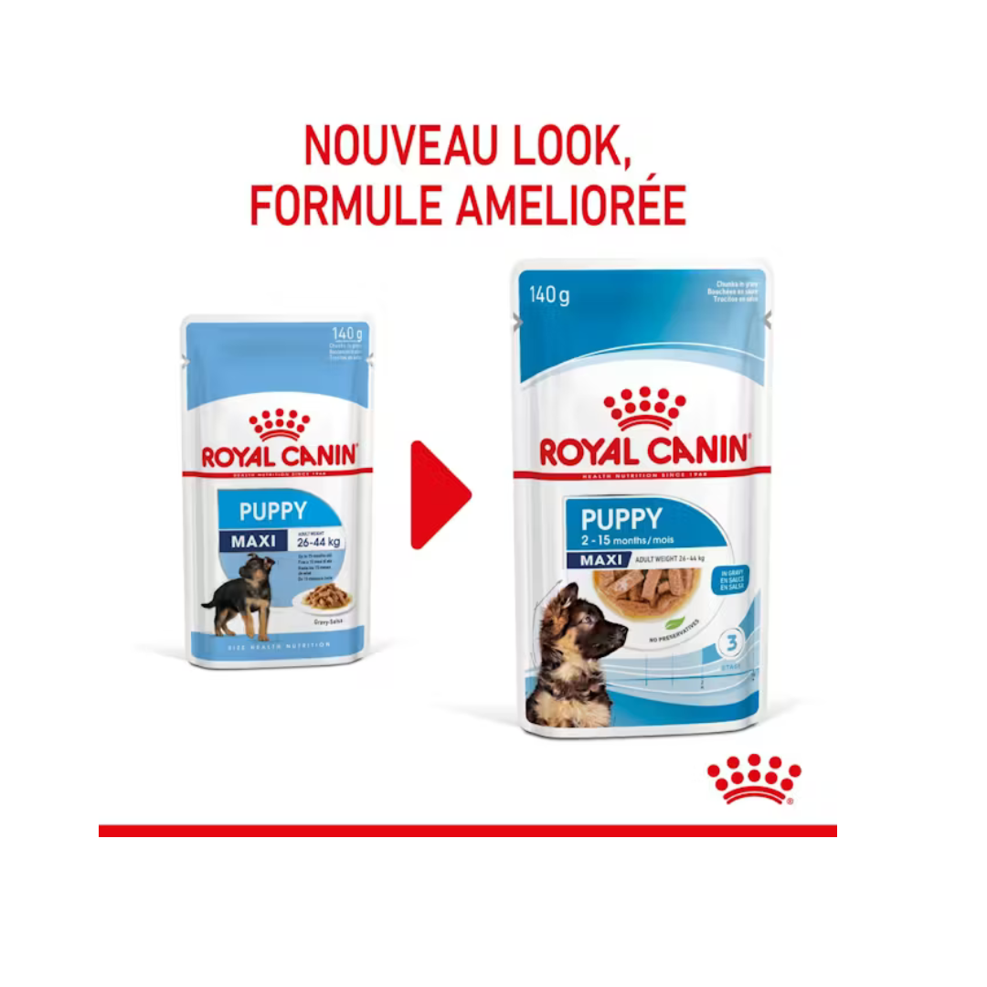 Maxi Puppy- Aliment Humide- Royal Canin
