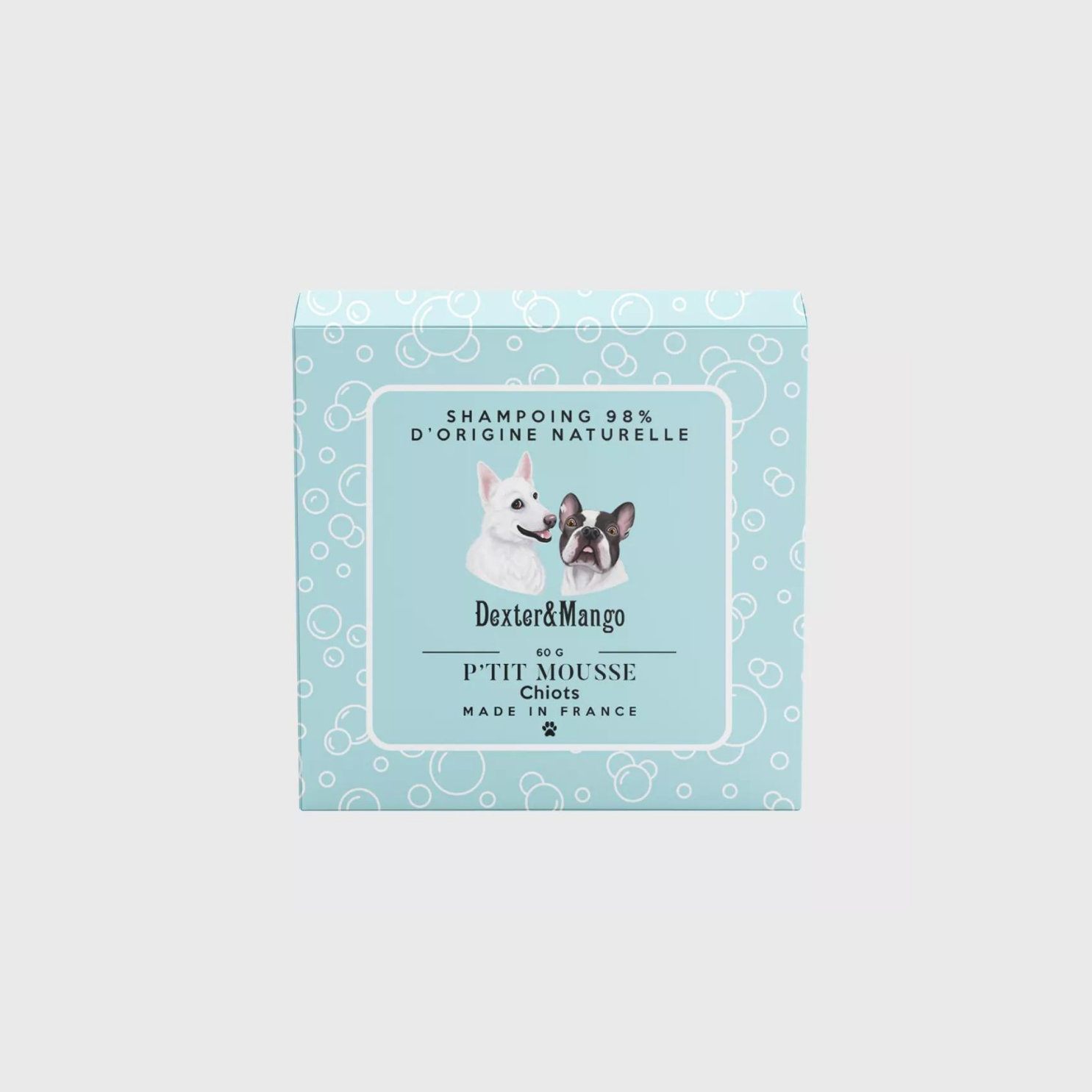 shampooing solide - P´tit Mousse - Dexter & Mango 60g 