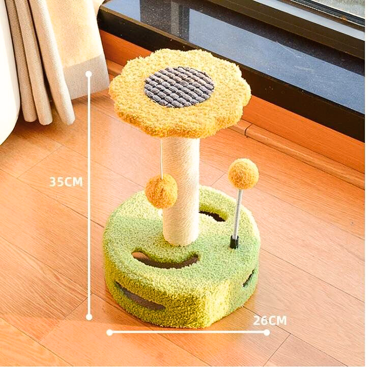  Griffoir en forme de fleur - 35 x 26 cm